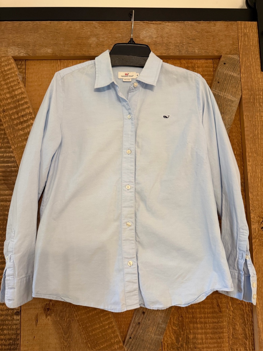 Vineyard Vines Blue Oxford Button Down Shirt 10